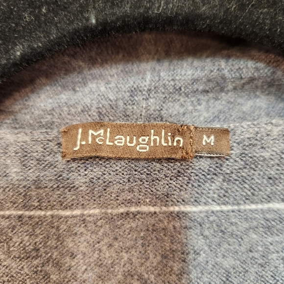 J. McLaughlin Wool Cardigan Size Medium - Picture 3 of 6